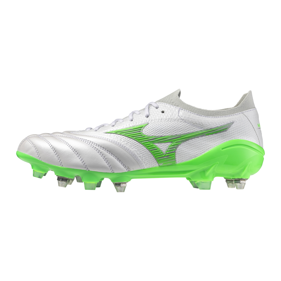 Mizuno MORELIA NEO IV BETA JAPAN MIX White/neon green/cool gray 3c